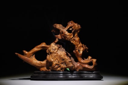 Cherry Wood Ornament