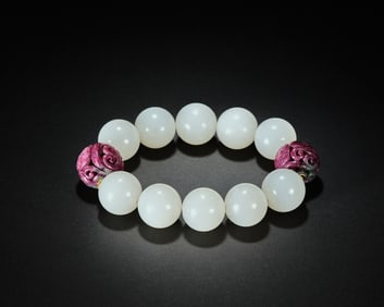 Jade Bead Bracelet