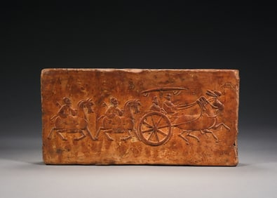 Stone Carved Character Story Pattern Brick