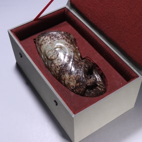 Jade Carved Chi Dragon Pattern Cup