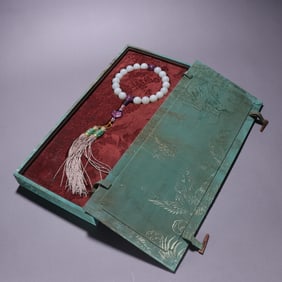 Jade Eighteen Praying Bead Bracelet