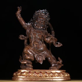 Agarwood Vajrapani Figure