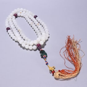 Jade Bead Bracelet Necklace