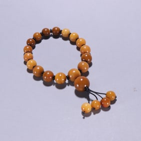Shoushan Tianhuang Bead Bracelet