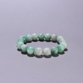 Jadeite Bead Bracelet