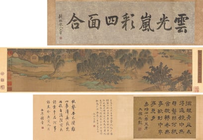 Zhao Mengfu (1254-1322), attributed to, Landscape Handscroll