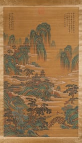 Tang Yin (1470-1524), attributed to, Landscape with Figures