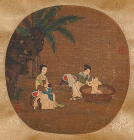 Su Hanchen (12th century), attributed to, Court Ladies