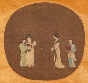 Liu Songnian (1174-1224), attributed to, Court Ladies
