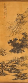 Chen Mei,attributed to, Landscape with Figures