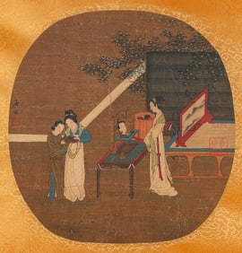 Tang Yin (1470-1524), attributed to, Court Ladies
