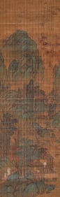 Wang Yangdu, attributed to, Landscape with Figures