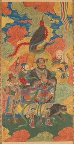 Zhang Daqian (1899-1983), attributed to, Heavenly King