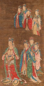 Zhao Mengfu (1254-1322), attributed to, Buddha Figure