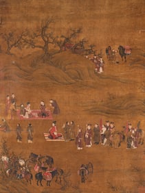 Liu Songnian (1174-1224), attributed to, Figure Narrative