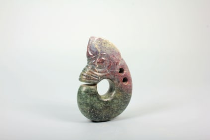 A JADE PIGGY DRAGON