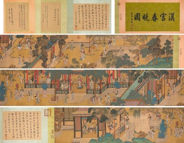 Qiu Ying (c.1494-1552), attributed to, Spring Morning in the Han Palace