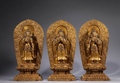 An Imperial Temple Three Protectors Bodhisattva