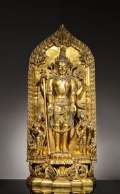A Kashmir-Style Four-Armed Avalokiteshvara