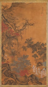 Qian Gong (act. 16th century), attributed to, Figure Stories
