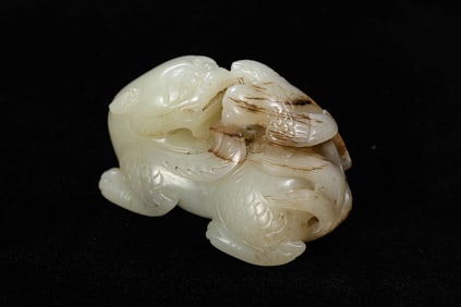 A Jade Eagle and Bear