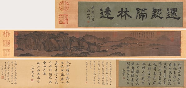 Wen Boren (1502-1575), attributed to, Landscape Handscroll
