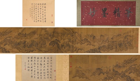 Wang Hui (1632-1717), attributed to, Landscape Handscroll