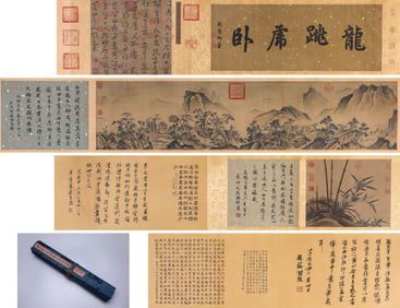 Wang Xizhi (303-361), attributed to, Du Xia Letter in Cursive Script Handscroll