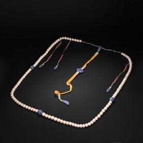 White Pearl Ceremonial Necklace