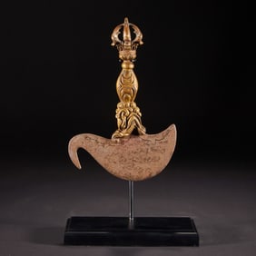 Gilt Bronze Vajra Figure