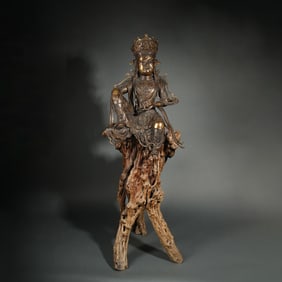Gilt Bronze Avalokitesvara Figure