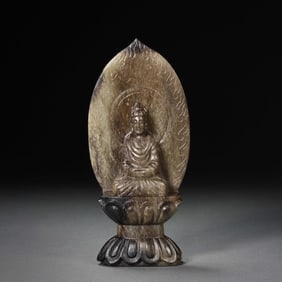 Jade Sakyamuni Figure