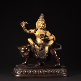 Gilt Bronze Buddha Figure