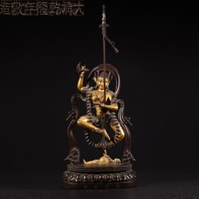 Gilt Bronze Buddha Figure