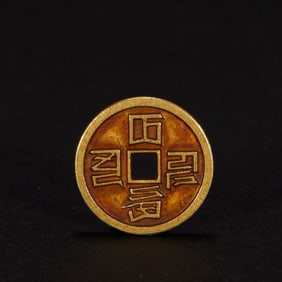 Solid Gold Coin