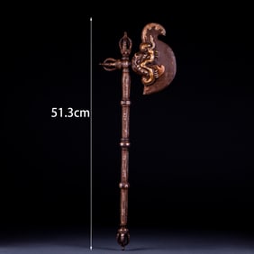 Gilt Bronze Vajra Figure