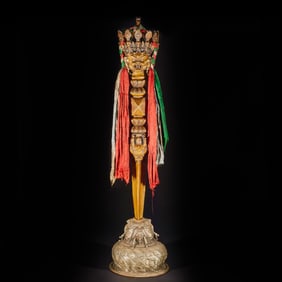 Gilt Bronze Vajra Figure