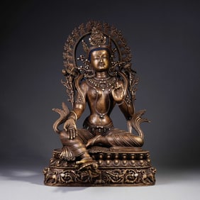 Bronze White Tara Figure