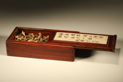Agarwood Wood and Box