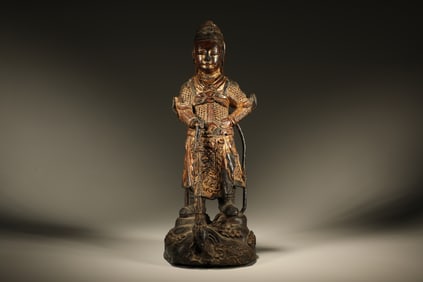 Gilt Bronze Buddha Figure