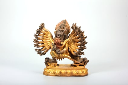 All materials and techniques in proper art historical terminology
