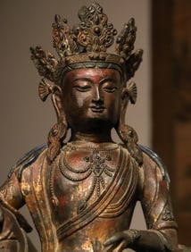 Bronze GuanYin Figure