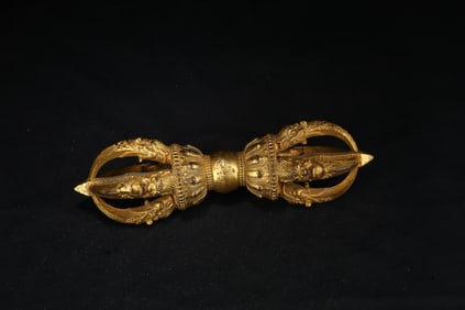 Gilt Bronze Vajra Figure