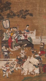 Sun Wei, attributed to, Figure Narrative