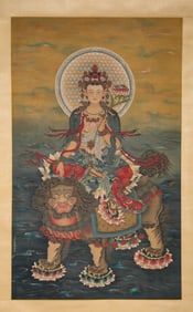 Ding Guanpeng (active 18th century), attributed to, Buddhist Figure