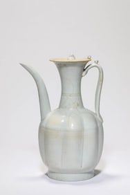 A White-Glazed Ewer