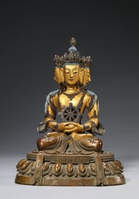 A Bronze Vairochana Buddha
