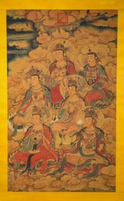 Ding Guanpeng (active 18th century), attributed to, Six Avalokiteshvaras