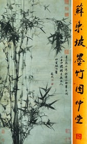 Su Shi (1037-1101), attributed to, Ink Bamboo