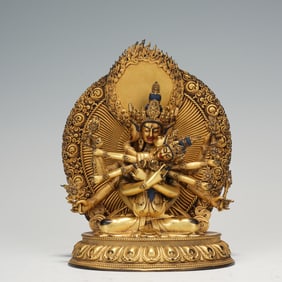 Gilt Bronze Buddha Figure